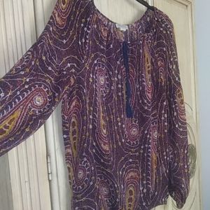 Lucky Brand Printed blouse